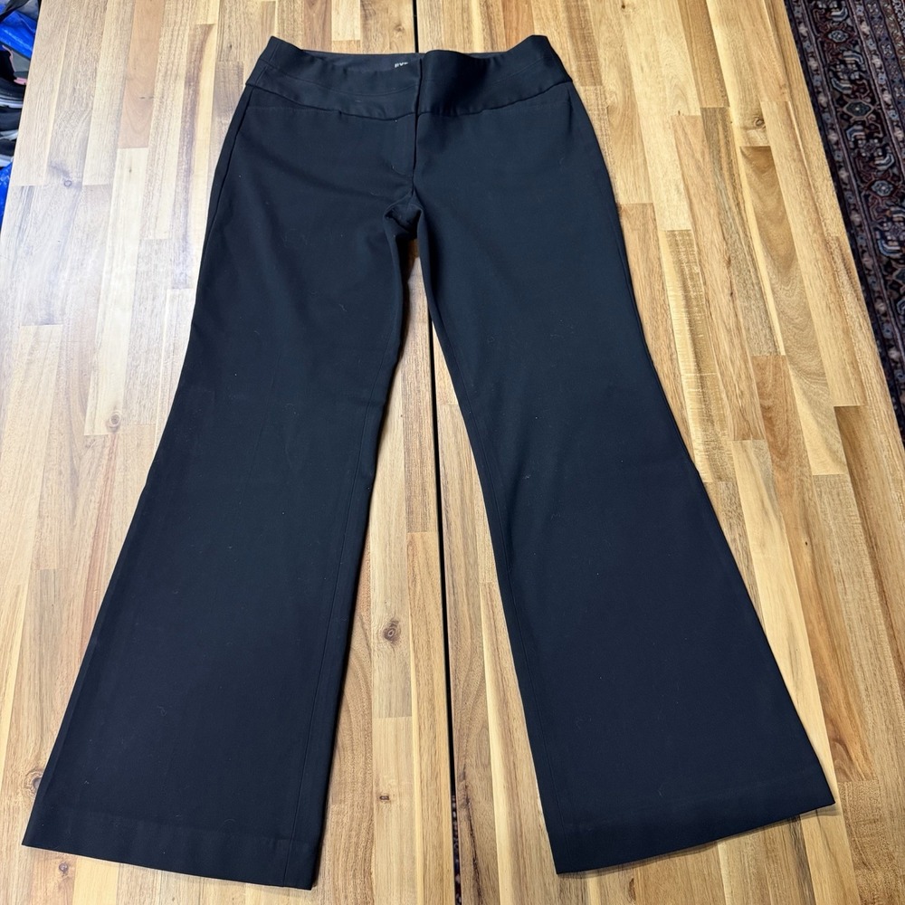 Express Editor Women's Dress Pants Black Boot Cut/Flare Size 6S